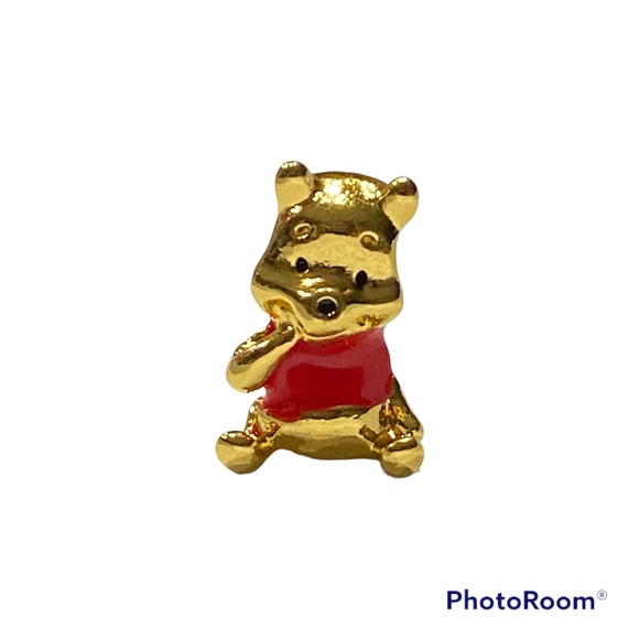 NEW•Winnie the Pooh gold DIY charm - Picture 2 of 6